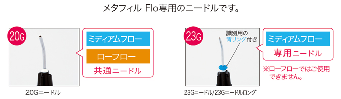 メタフィル Ｆｌｏ専用のニードルです。